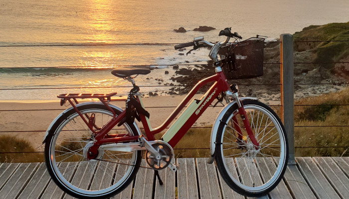 Capbike_sunset